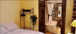 Room with luxury private bathroom & independent entrance near Tube